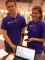 NSTU students and school learners made night vision devices at the international forum ‘Technoprom-2018’