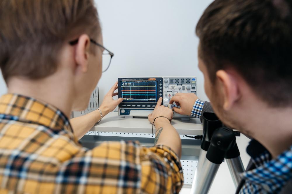 A new Radio Engineering and Electronics laboratory will make "employer's dream" out of a student
