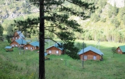 Summer camp Erlagol (in the Altai mountains)