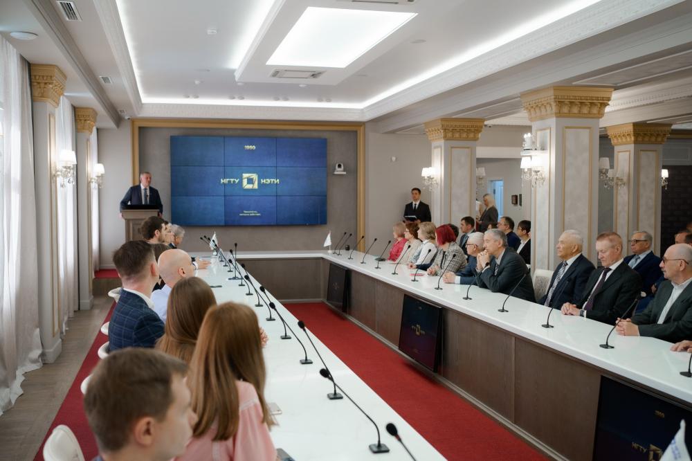 Scientists of NSTU-NETI received high awards from the Siberian Branch of the Russian Academy of Sciences