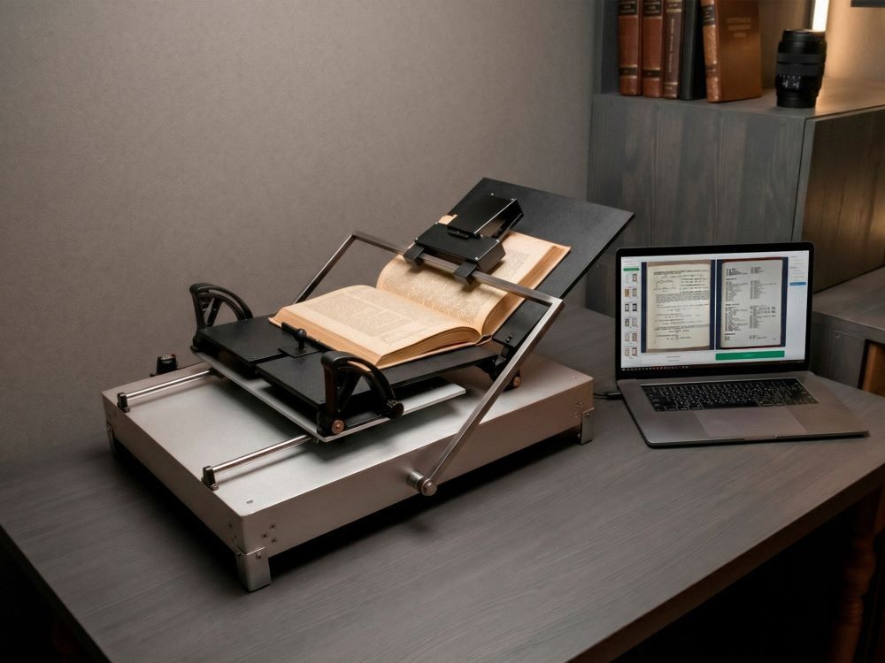 Digitize history: NSTU-NETI students have created a compact book scanner 10 times cheaper than imported analogues