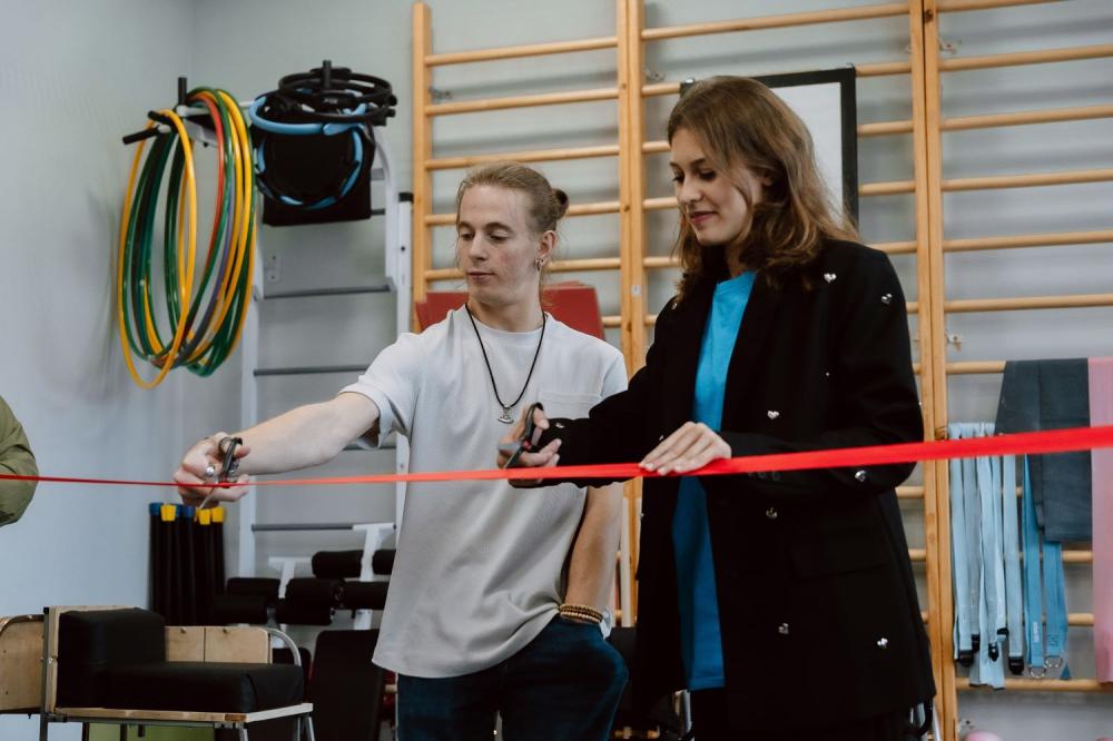 The first Paralympic fencing student section in the region has opened at NSTU-NETI