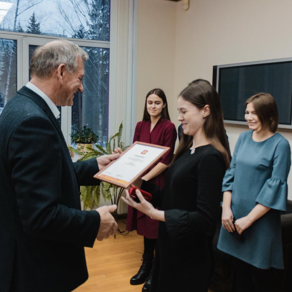NSTU NETI volunteers received President of Russia's medals and certificates