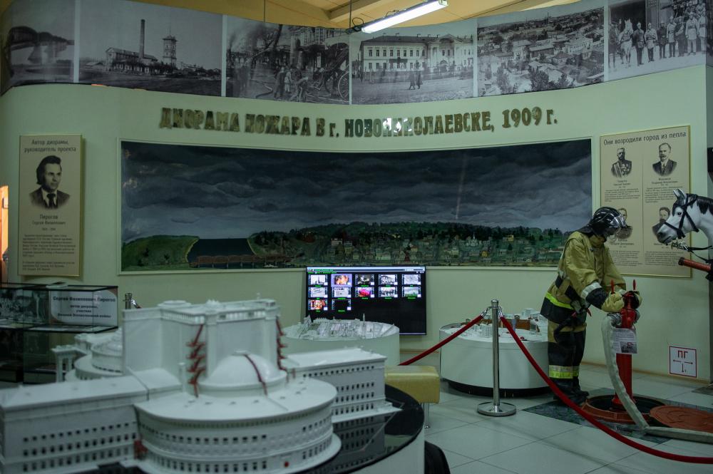 Experts of the Automation and Computer Engineering Faculty NSTU NETI will help to revive the diorama of the historic fire of Novonikolaevsk