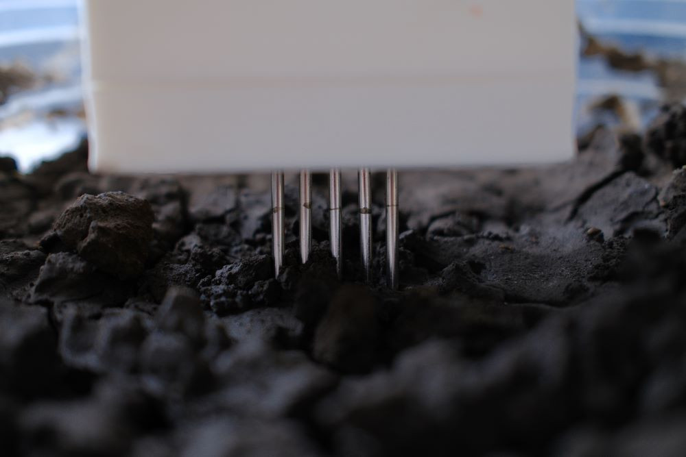 Students at NSTU-NETI are developing a wireless portable agricultural sensor for monitoring soil conditions Students at NSTU-NETI are developing a wireless portable agricultural sensor for monitoring soil conditions